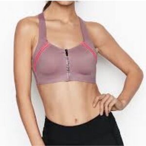 VICTORIA SECRET INCREDIBLE KNOCKOUT ULTRA MAX Purple Pink Sports Bra 34B